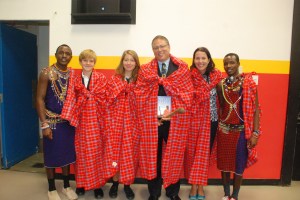 Maasai Warriors visit KCS